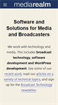 Mobile Screenshot of mediarealm.com.au